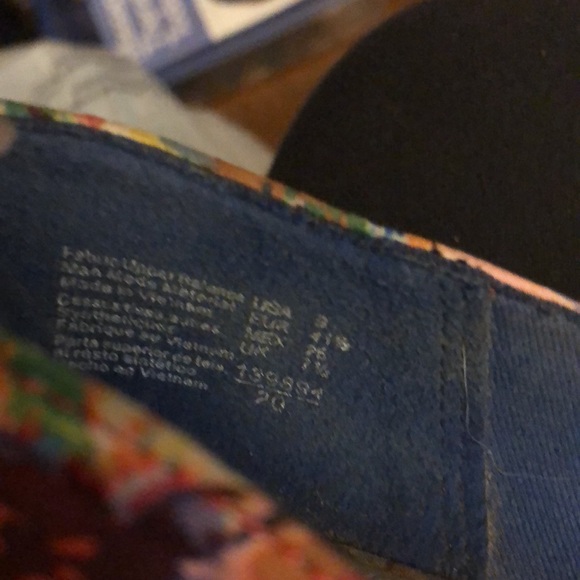 high heels floral pattern cork heels 3.5 inches - Picture 6 of 6